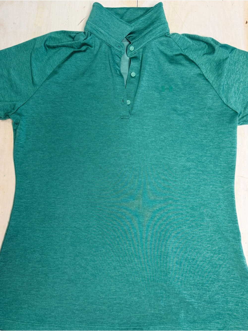 Under Armour Teal Green Women's Button-Down Shirt
